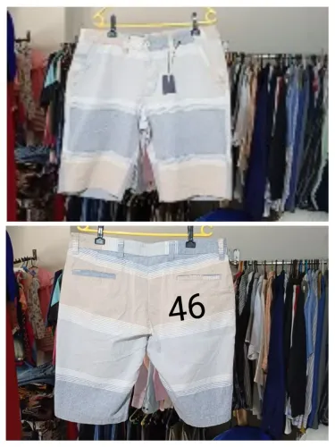 Bermudas masculina usadas