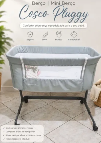 Berço Portátil Cosco Pluggy