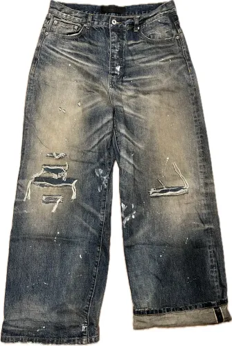 No Faith Studios JAPANESE SELVEDGE ARASHI DENIM