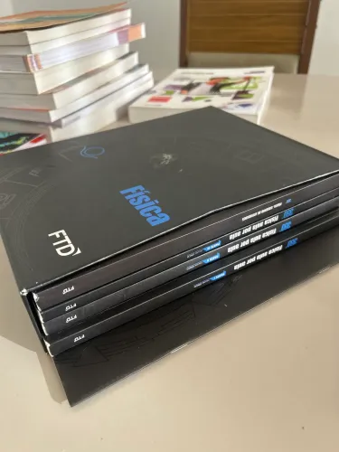 Box completo física FTD + caderno de atividades