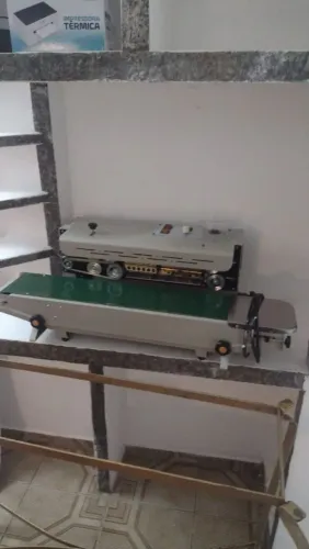 Seladora empacotadora continua com datador