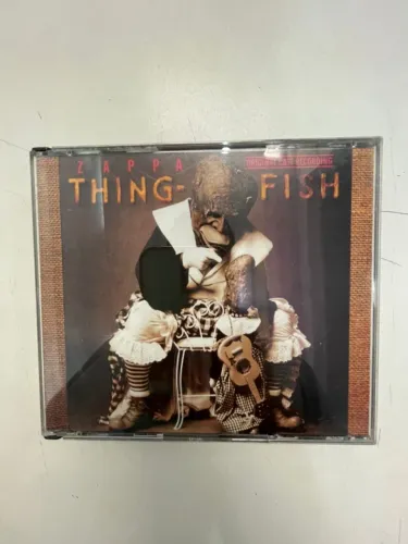 CD DUPLO FRANK ZAPPA - THING-FISH (ORIGINAL CAST RECORDING) RARIDADE ROCK