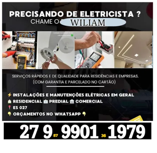 Eletricista predial 24 horas