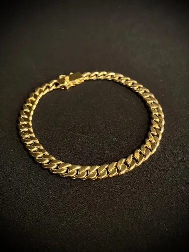 Pulseira Grumet em Ouro 18k 750