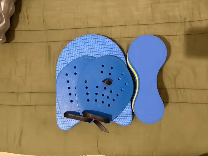 Kit Prancha Palmar Flutuador Natação