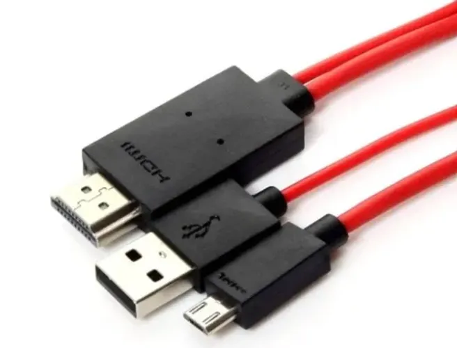 Cabo Adaptador Mhl Micro Usb P/ Hdmi Arduino Automação COD-CP506