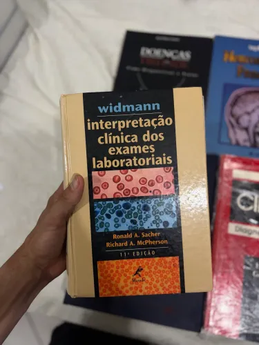 Lote de livros de Medicina - Diversos títulos