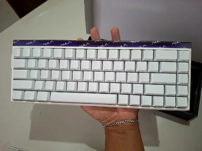 ? Teclado AULA Hero 68HE Magnético - NOVO ?