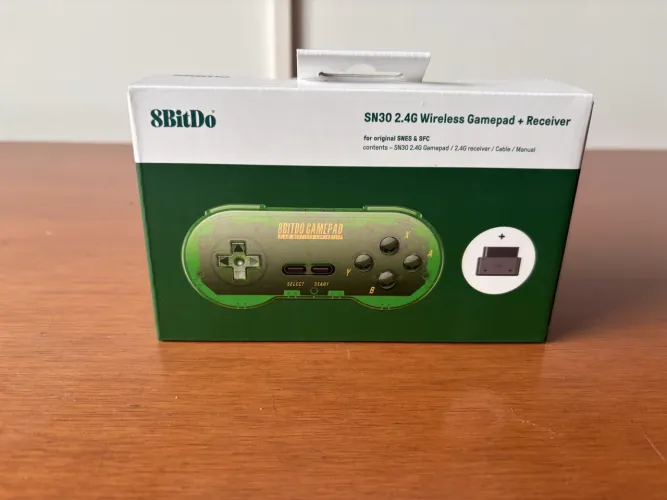 Controle sem fio super Nintendo