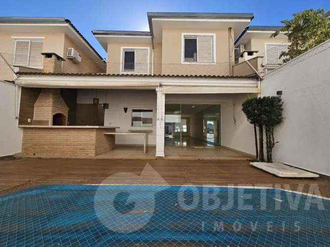 Casa em Condomínio para aluguel, 3 quartos, 3 suítes, 2 vagas, Village Karaiba - UBERLANDI