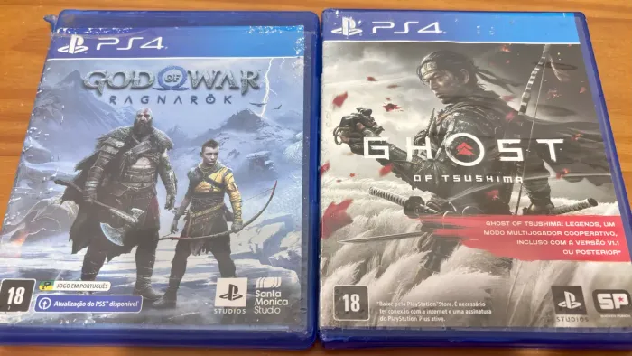 Jogos PS4 usados