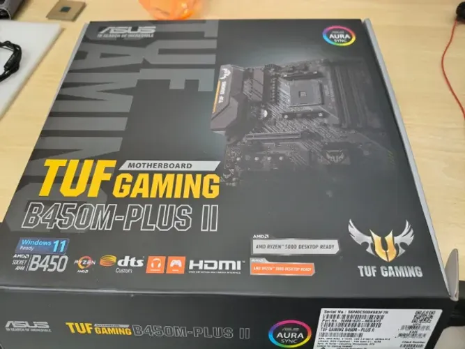 KIT Ryzen 5 5500 + B450m- Plus II Tuf Gaming