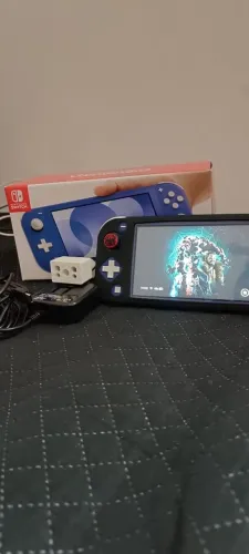 ?Nintendo Switch Lite Desbloqueado - Pronto para Jogar! (128GB + Acessórios)