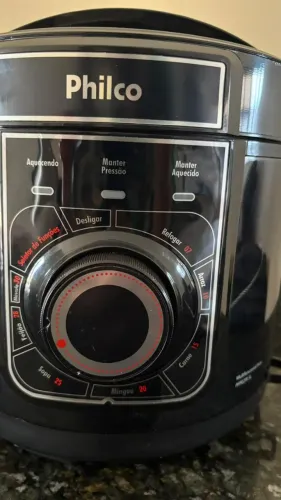 Panela de Pressão Elétrica Philco 5 Litros Multifuncional