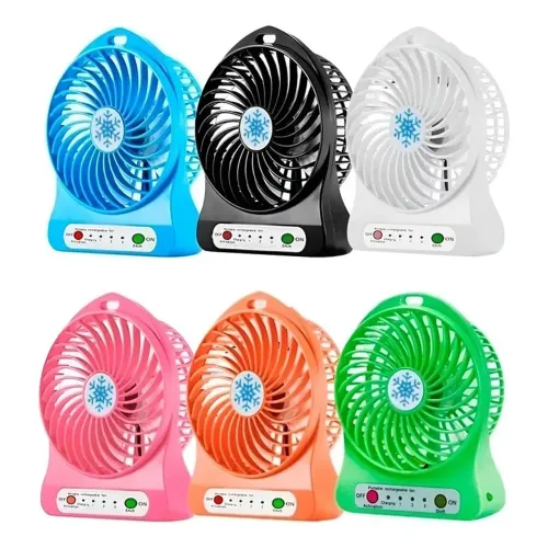 Míni Ventilador Portátil de Mesa - Unidade 