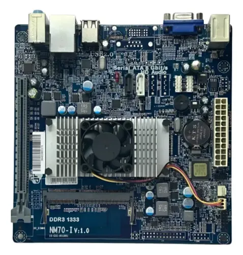 Placa Mãe Pos-einm70cs Nm70-i V:1.0 COM PROCESSADOR FUNCIONANDO PERFEITAMENTE