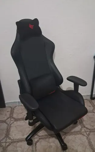 Cadeira Gamer Pichau Donek L, Preto, PC<br><br>H-DNKL-BL02