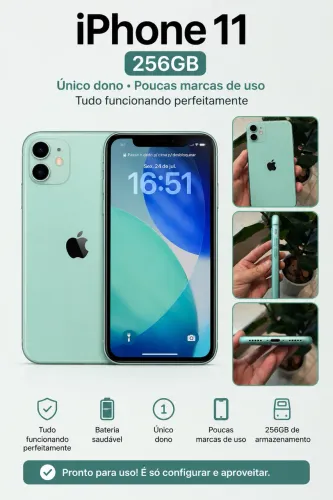 iPhone 11 verde 256GB