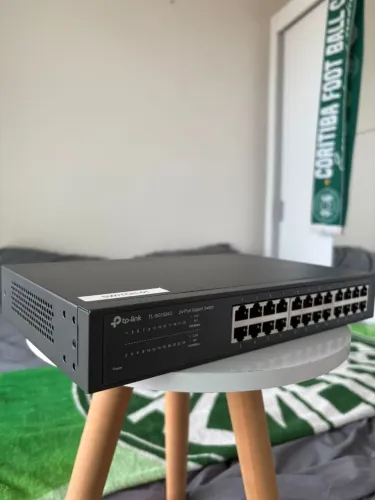 Switch 24 portas Gigabit 10/100/1000, TP-Link TL-SG1024D