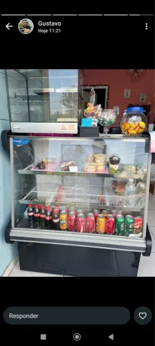 Balcão expositor refrigerado