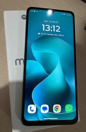 Moto g06 novo com nota fiscal completo