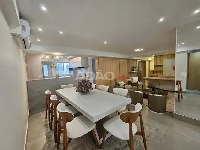 Apartamento Mobiliado no Setor Bueno Apartamento com 3 Quarto(s) e 4 banheiro(s) à Venda,