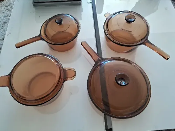 Conjunto panela vidro vision