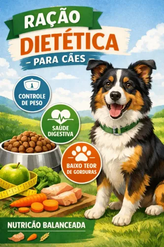 Racão diet cachorro