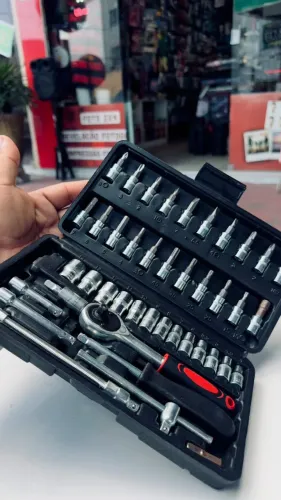 Kit Jogo de Chaves Profissional 42 Peças