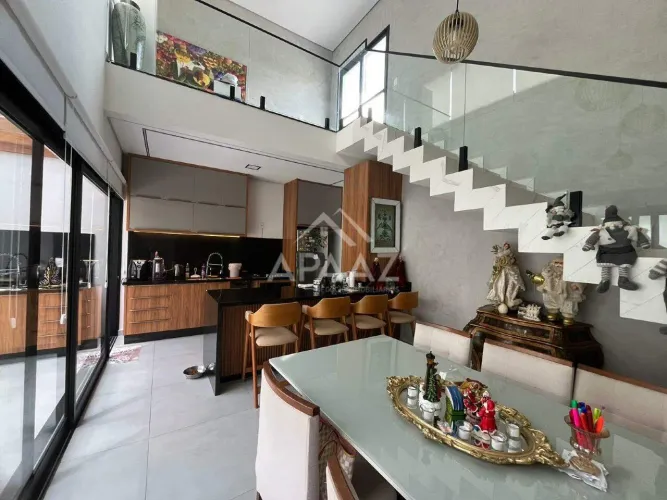 Casa em Condomínio à venda, 3 quartos, 1 suíte, 3 vagas, Jardim Laguna - Indaiatuba/SP
