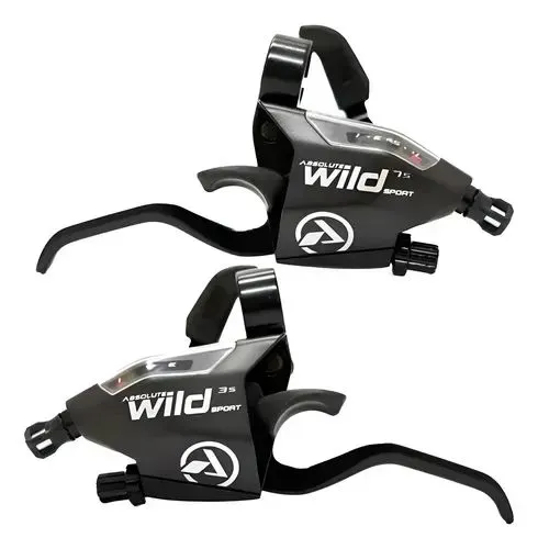 Alavanca passador de marcha 7v e 3v absolute wild novo