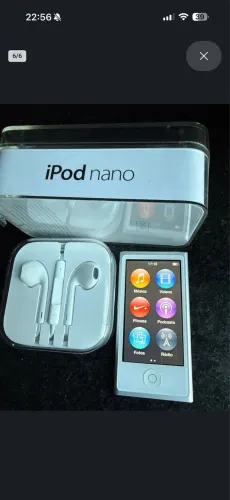 iPod Nano 7 Silver muito novo