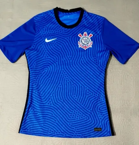 Camisa Corinthians 2020 Goleiro Jogador Azul