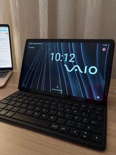 Tablet VAIO TL10 128GB 8GB RAM, 4G, Teclado Magnético, Tela 10.4" 2K PRETO