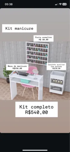 Kit de manicure