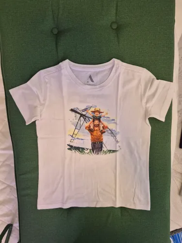 kit de 3 camisas - 6 anos