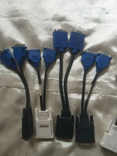 Cabo dms59 pra 2 vga ou 2 dvi