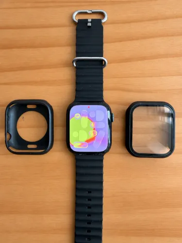 Apple Watch Series 7 45 mm | Tela grande + acessórios