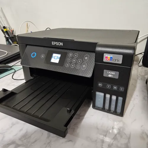 Impressora Multifuncional Jato de Tinta Epson L4260 Wi-Fi Duplex