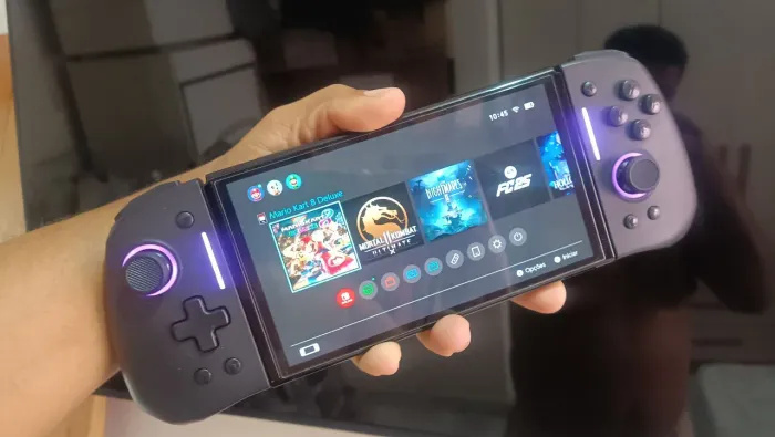 NINTENDO SWITH OLED IMPECÁVEL 