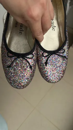 Sapatilha de glitter Kate Spade