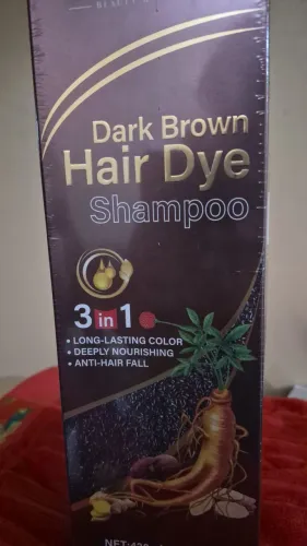 Shampoo que pinta instantâneo 