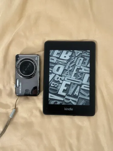 Kindle mais uma Cybershot