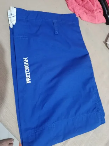 Calça Kimono Jiu-jitsu Azul A4 PRETORIAN