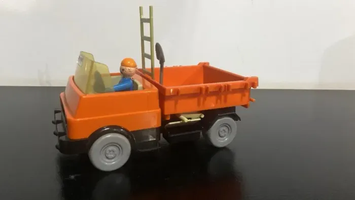 Playmobil Caminhão De Obra Truck City Trol 23.20.3 (Usado)