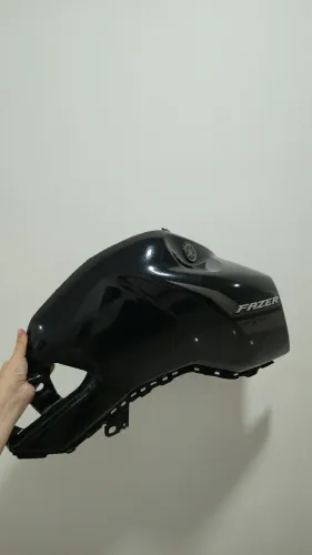 Conjunto Completo Carenagem Aba do Tanque Direita Fazer Fz15 Preto Original Yamaha Usado