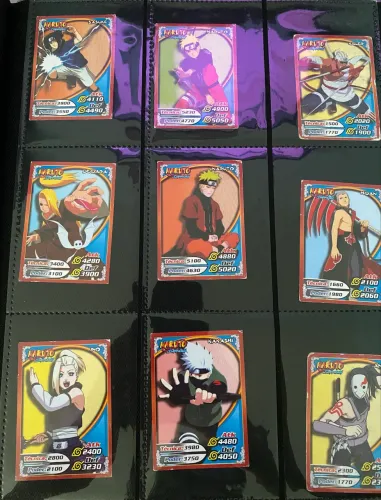 46 cards game NARUTO CLASSICO E SHIPPUDEN-