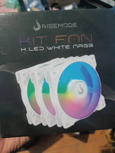 Kit 6x Fan Rise Mode X Branca ARG