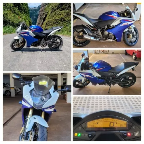CBR 600F a Hornet carenada.