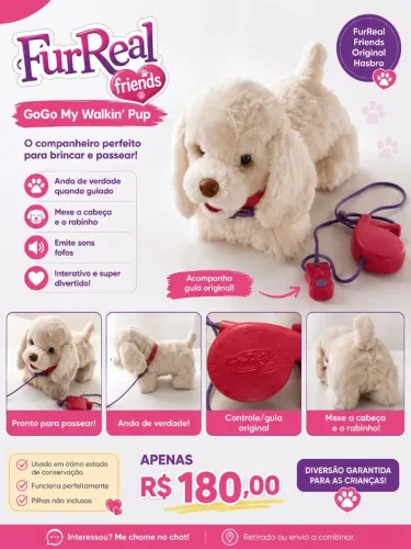 Brinquedo Cachorro FurReal Friends